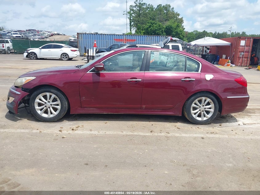 2013 Hyundai Genesis 3.8 VIN: KMHGC4DD5DU232405 Lot: 45145954