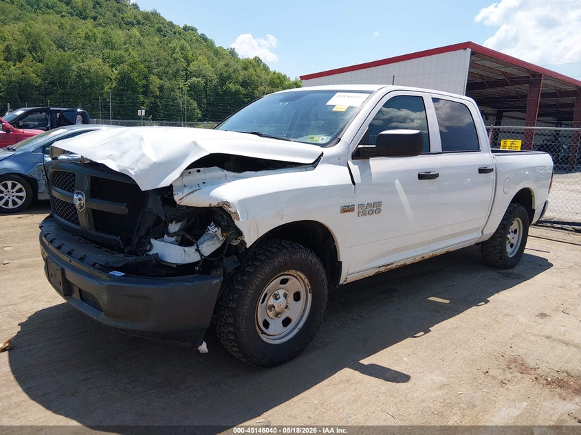 Vin: 3c6rr7kt5gg174530, lot: 45643679, ram 1500 tradesman 20162
