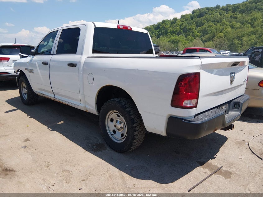 Vin: 3c6rr7kt5gg174530, lot: 45643679, ram 1500 tradesman 20163