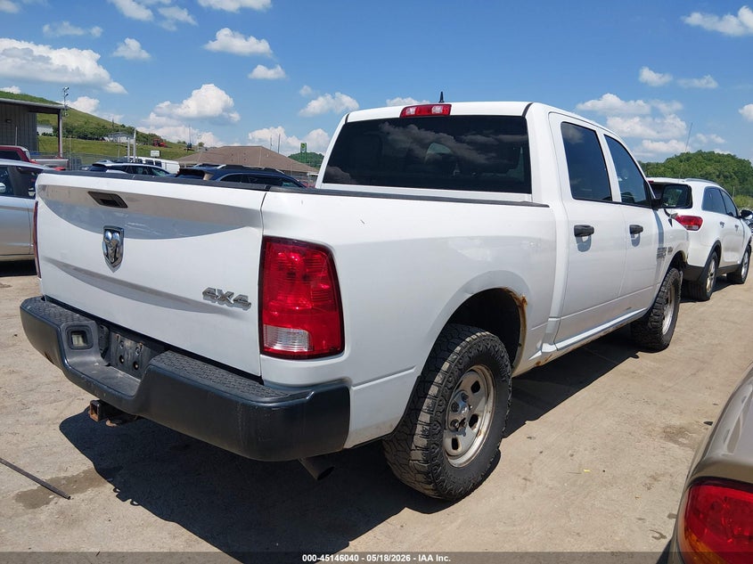 Vin: 3c6rr7kt5gg174530, lot: 45643679, ram 1500 tradesman 20164