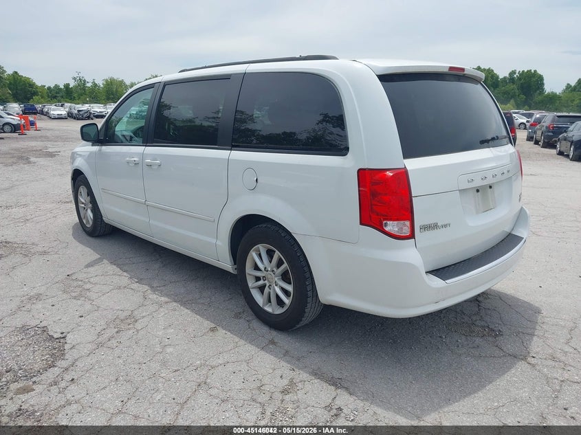 Vin: 2c4rdgcg6gr130314, lot: 45643681, dodge grand caravan sxt 20163