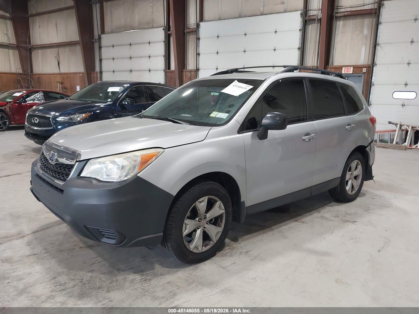 Vin: jf2sjagc6eh402689, lot: 45643694, subaru forester 2.5i premium 20142