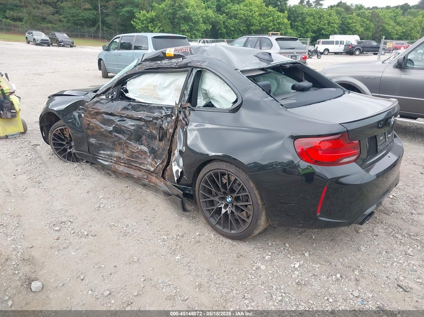 Vin: wbs2u7c04l7e75000, lot: 45643711, bmw m2 competition 20203