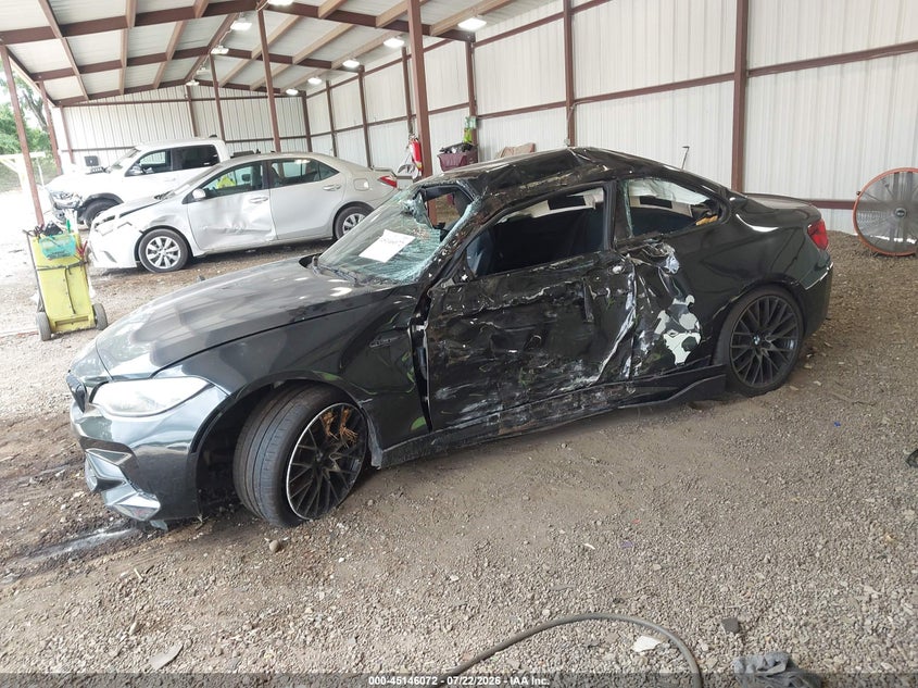 Vin: wbs2u7c04l7e75000, lot: 45643711, bmw m2 competition 20202