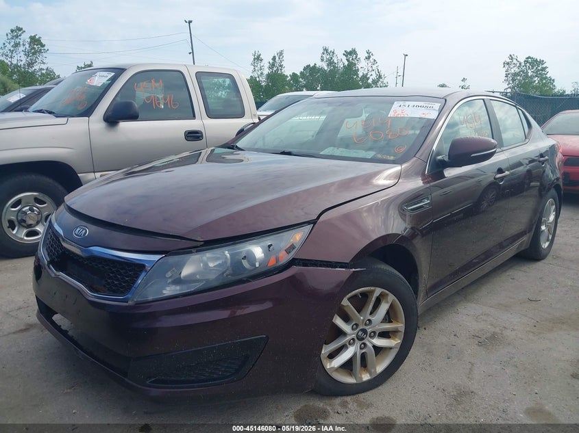 Vin: knagm4a77b5066022, lot: 45643719, kia optima lx 20112