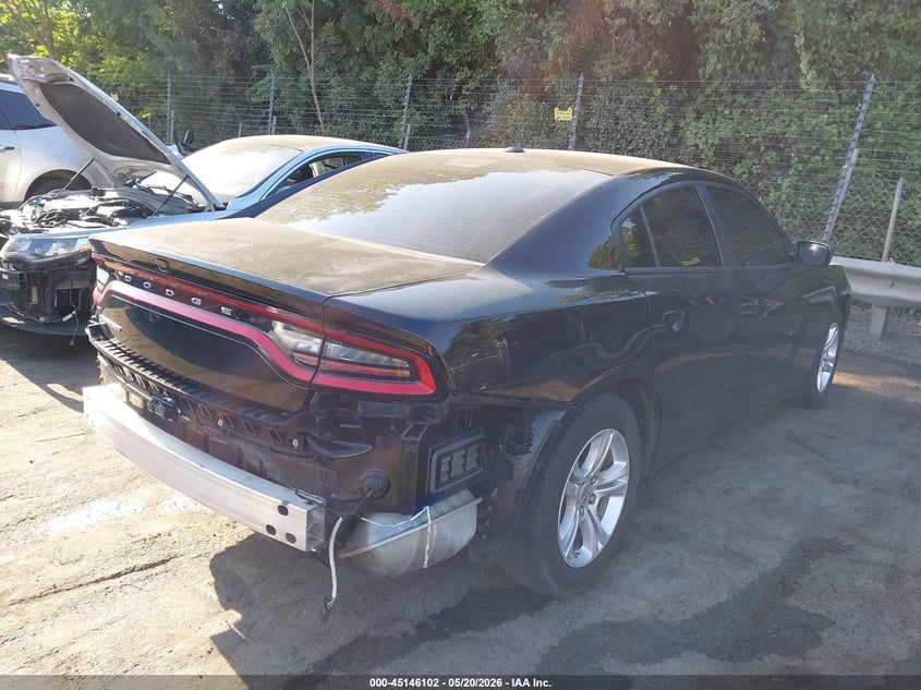 Vin: 2c3cdxbg0nh152677, lot: 45643741, dodge charger sxt rwd 20224