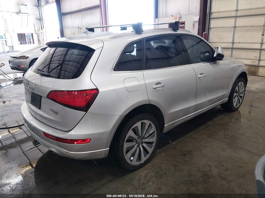 Vin: wa1c8afp9ea029329, lot: 45643762, audi q5 hybrid 2.0t prestige 20144