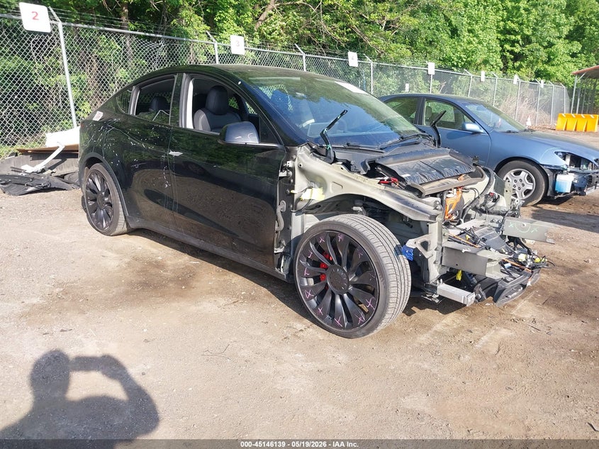 Vin: 7saygdef6nf536630, lot: 45643778, tesla model y performance dual motor all-wheel drive 2022 img_1
