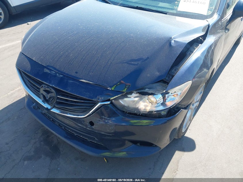 2016 MAZDA 6 SEDAN 2.5L I-4 DI, DOHC, VVT, 184HP