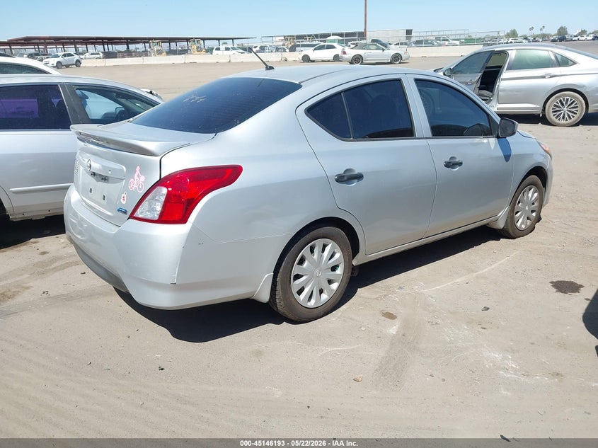 Vin: 3n1cn7ap0gl837432, lot: 45643832, nissan versa 1.6 s+ 20164
