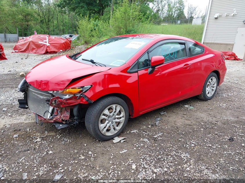 2HGFG3B51EH507249 2014 Honda Civic Lx photo 1