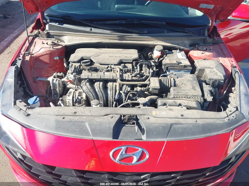 2022 Hyundai Elantra Sel VIN: 5NPLS4AG7NH059907 Lot: 45146309