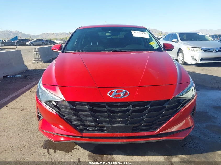 2022 Hyundai Elantra Sel VIN: 5NPLS4AG7NH059907 Lot: 45146309