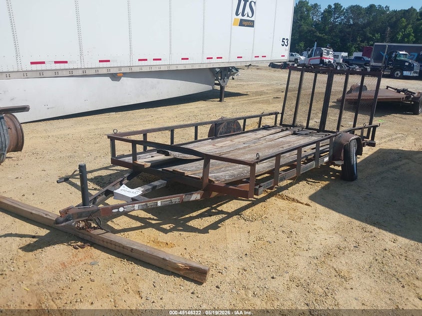 2006 CARRY ON FLATBED TRAILER auction photo 2