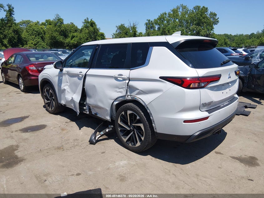 Vin: ja4j4ta81nz061661, lot: 45644017, mitsubishi outlander es 2.5 s-awc 20223