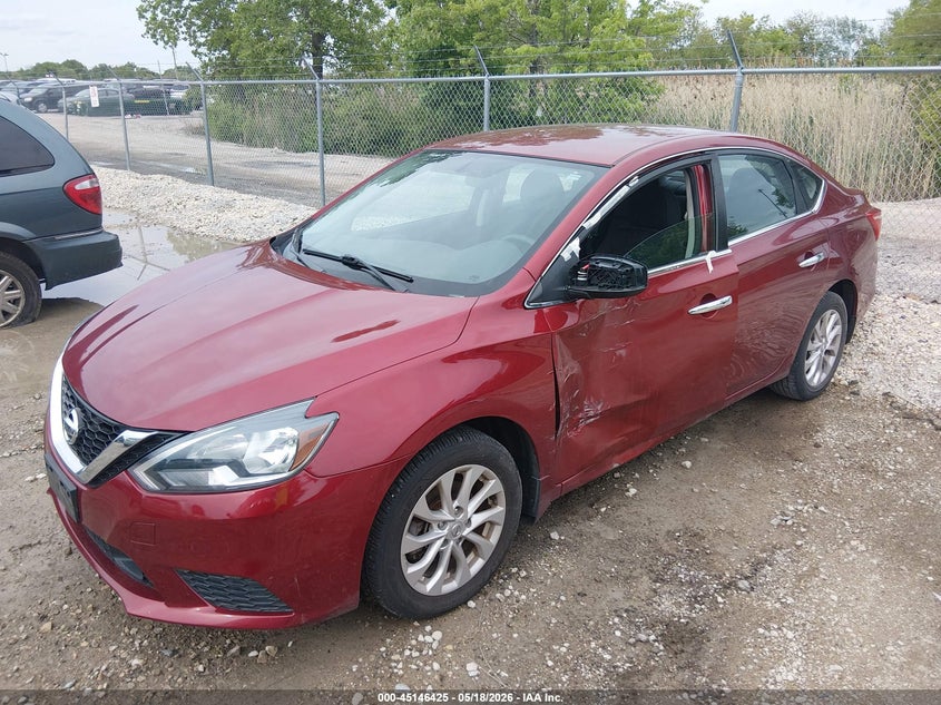 2018 Nissan Sentra Sv 3N1AB7AP8JY265701 photo 1