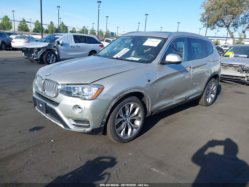 Vin: 5uxwx7c53f0k33920, lot: 45644074, bmw x3 xdrive35i 20152