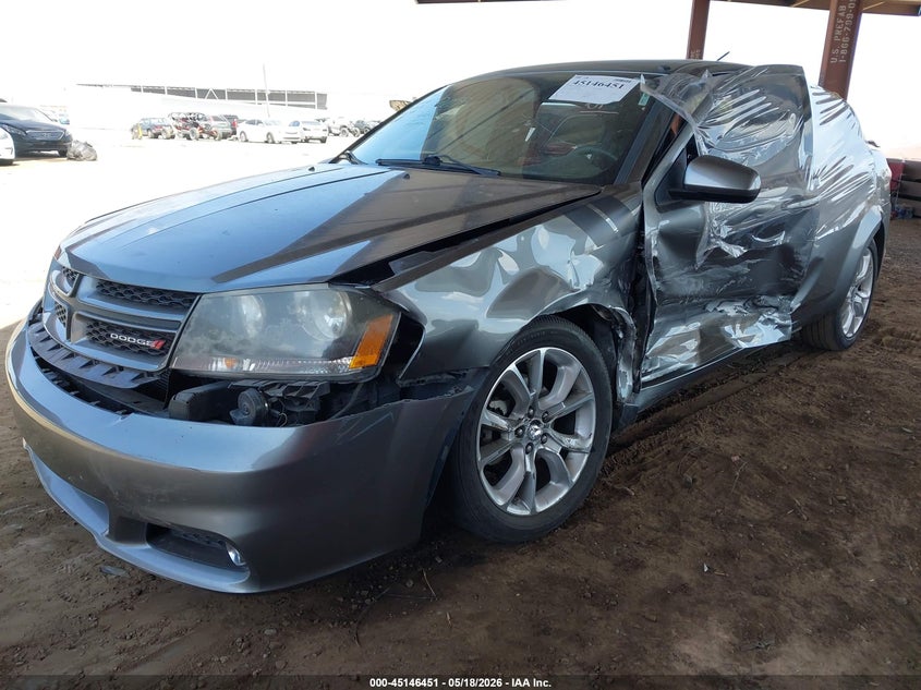 2013 Dodge Avenger R/T 1C3CDZBG9DN664116 photo 1