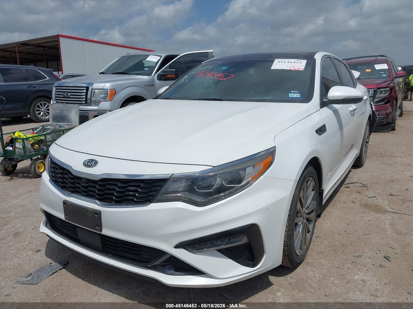 Vin: 5xxgv4l23kg344511, lot: 45644091, kia optima sx turbo 20192