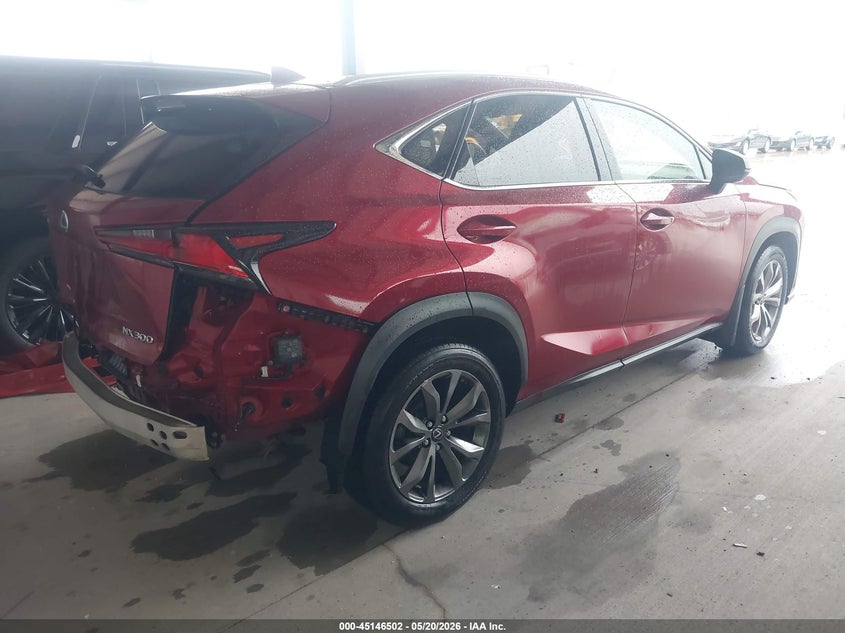 Vin: jtjyarbz5k2127041, lot: 45644140, lexus nx 300 f sport 20194