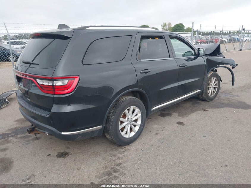 Vin: 1c4rdjag1fc946919, lot: 45644204, dodge durango sxt 20154