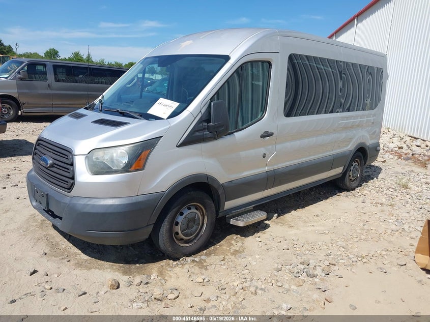 Vin: 1fdzx2cm3fka59629, lot: 45644234, ford transit-350 xl 20152