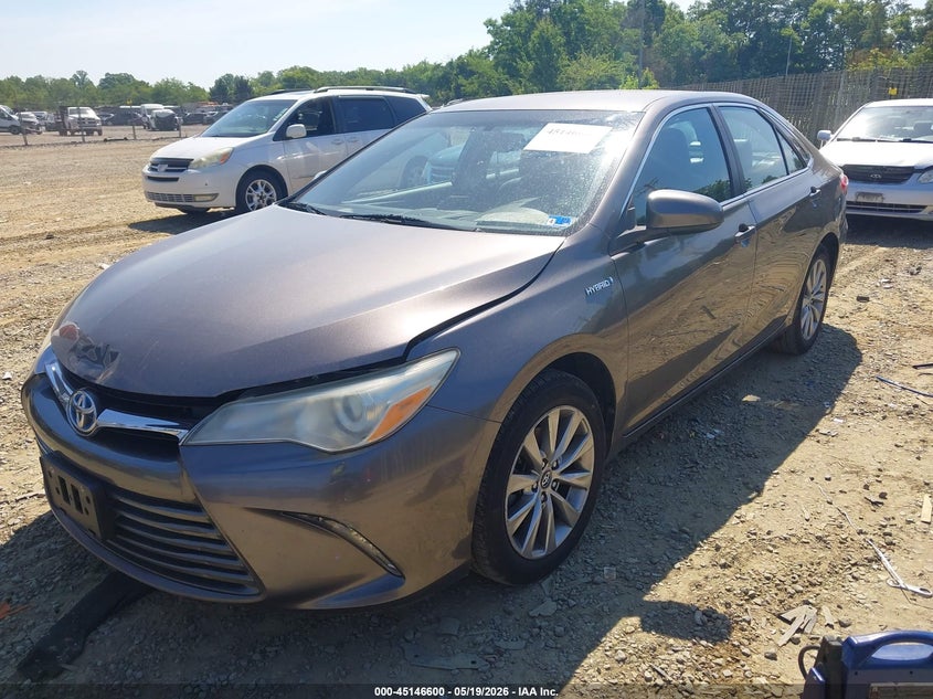 2017 Toyota Camry Hybrid Xle 4T1BD1FK4HU205607 photo 1