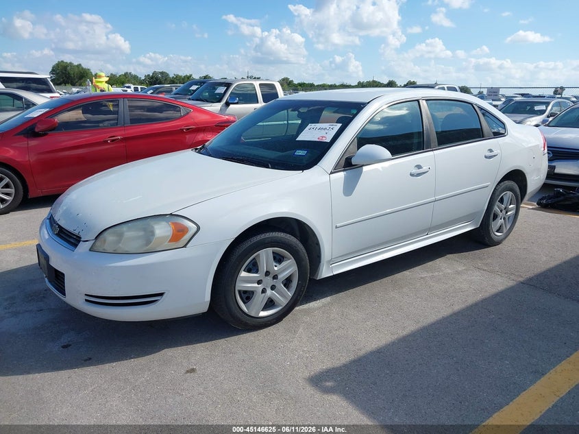 2011 Chevrolet Impala Ls 2G1WF5EK7B1334669 photo 1