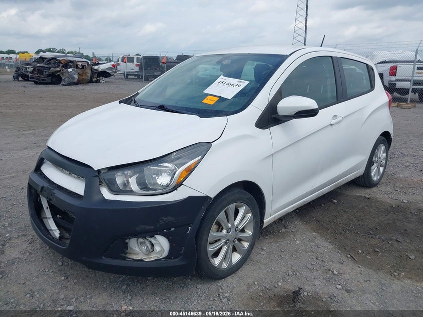 Vin: kl8cd6sa7gc582559, lot: 45644278, chevrolet spark 1lt cvt 20162