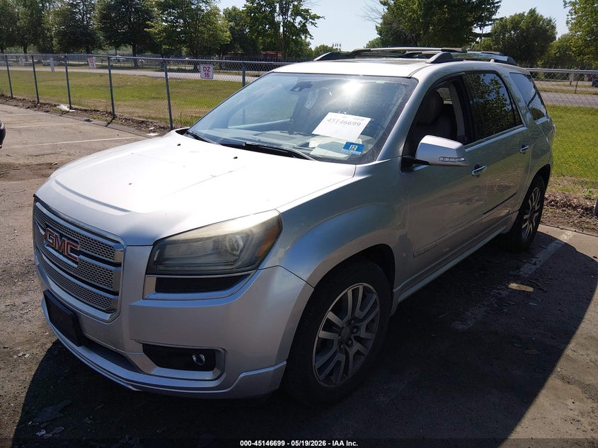 Vin: 1gkkvtkdxej162168, lot: 45644338, gmc acadia denali 20142