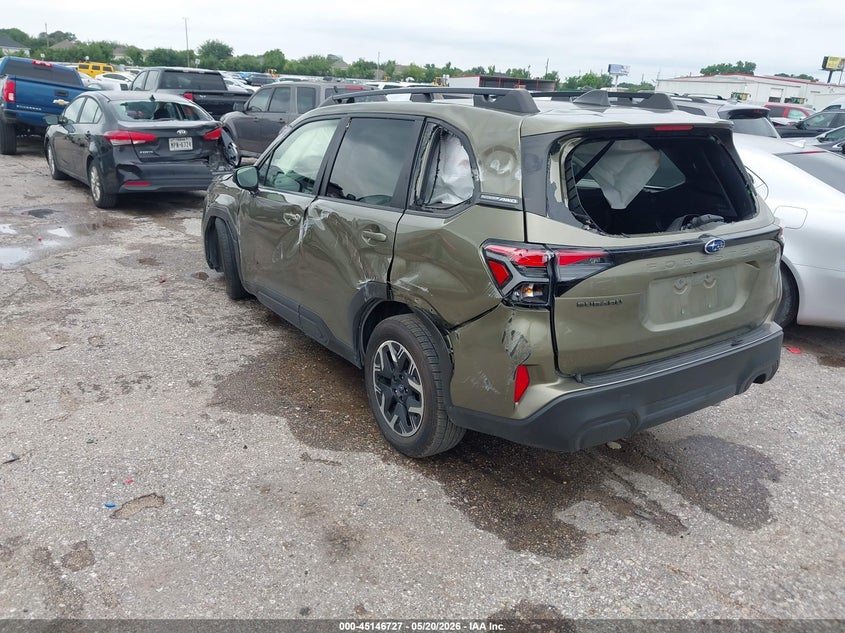Vin: jf2slddc3sh452123, lot: 45644366, subaru forester premium 20253