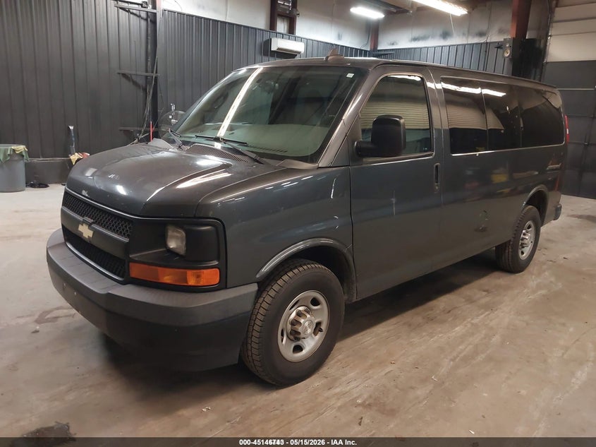 Vin: 1gnwgefg5h1243680, lot: 45644382, chevrolet express 2500 ls 20172