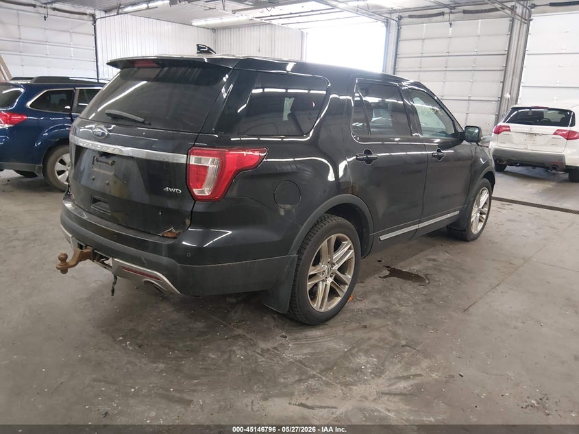Vin: 1fm5k8d87hge24000, lot: 45644436, ford explorer xlt 20174