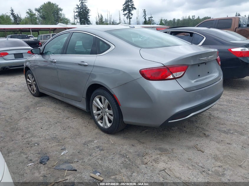 2016 CHRYSLER 200 auction photo 3