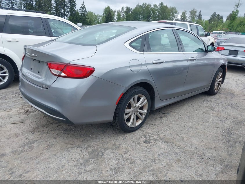 2016 CHRYSLER 200 auction photo 4