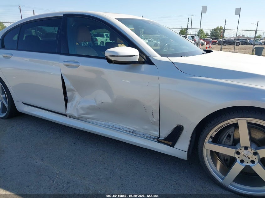 2017 BMW 750I VIN: WBA7F0C50HGM20989 Lot: 45146849