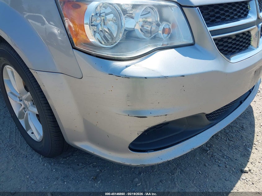 2015 Dodge Caravan 3.6 Sxt Silver Lot 111045146860 Vin 2C4RDGCG2FR658270