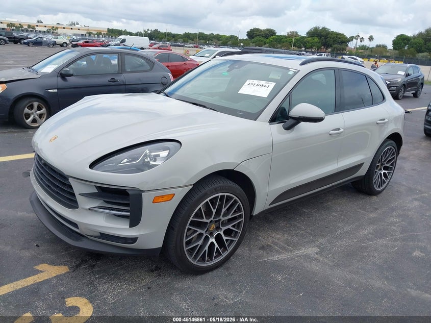 Vin: wp1ab2a59mlb34495, lot: 45644500, porsche macan s 20212