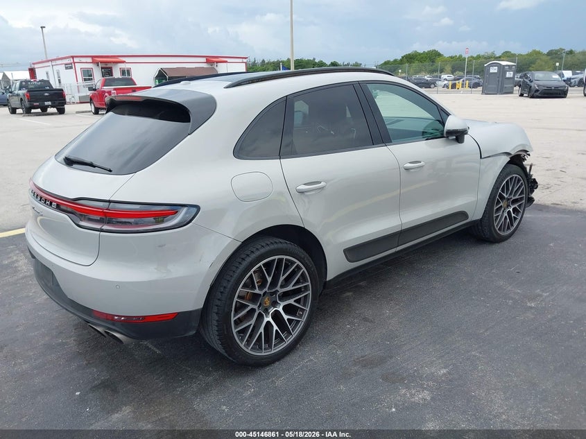 Vin: wp1ab2a59mlb34495, lot: 45644500, porsche macan s 20214
