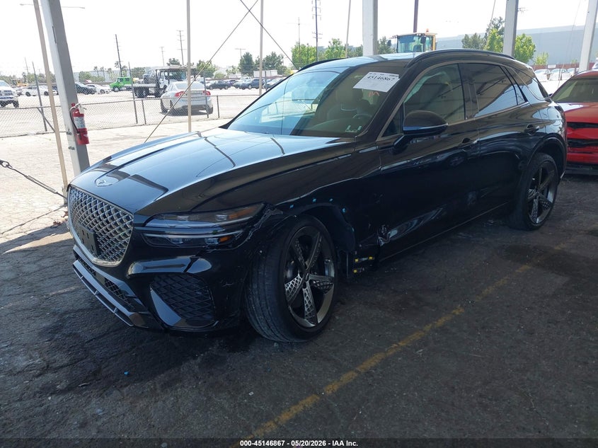 Vin: kmumadtb4pu126168, lot: 45644506, genesis gv70 2.5t awd 20232