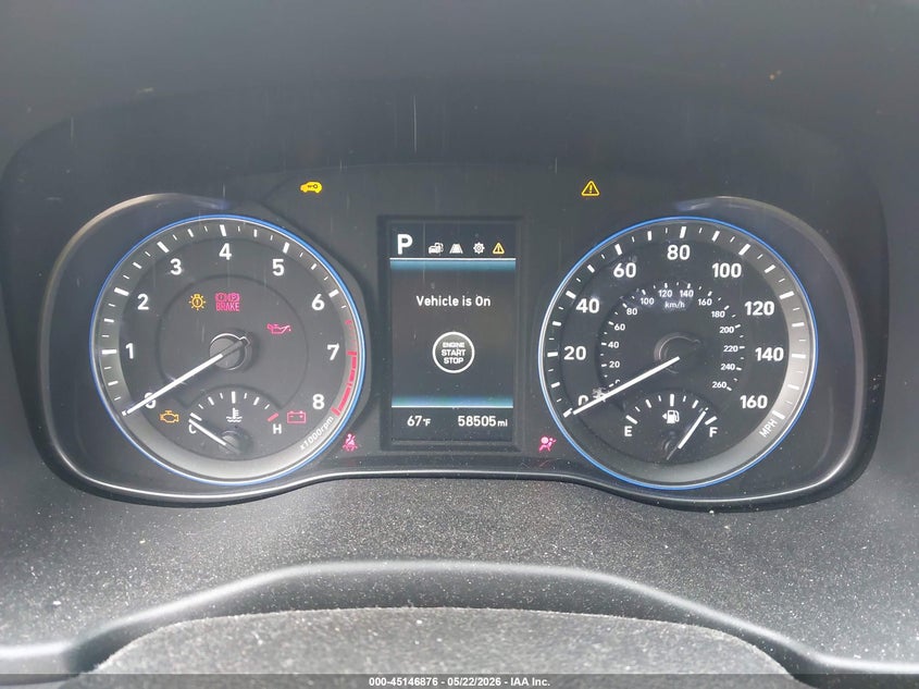 2021 Hyundai Kona Sel VIN: KM8K22AA3MU689032 Lot: 45146876
