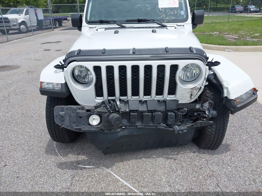 2023 Jeep Gladiator Overland 4X4 VIN: 1C6HJTFGXPL535679 Lot: 45146908
