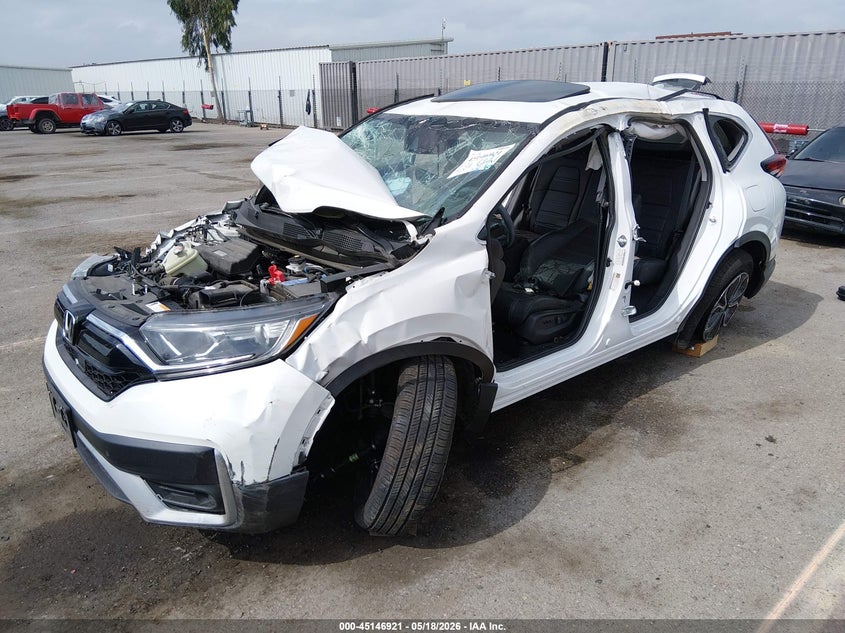 2021 Honda Cr-V 2wd Ex-L 2HKRW1H80MH405189 photo 1