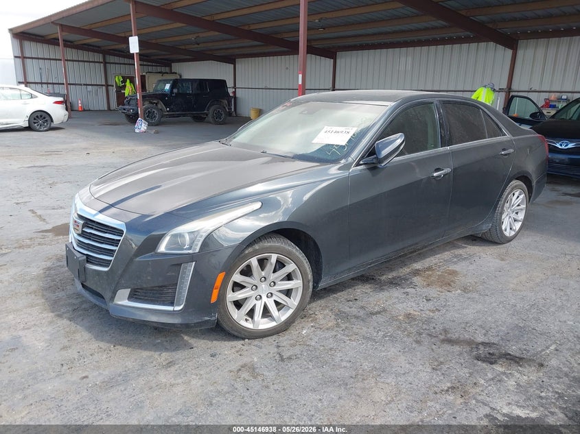 Vin: 1g6ar5s39f0136380, lot: 45644577, cadillac cts luxury 20152
