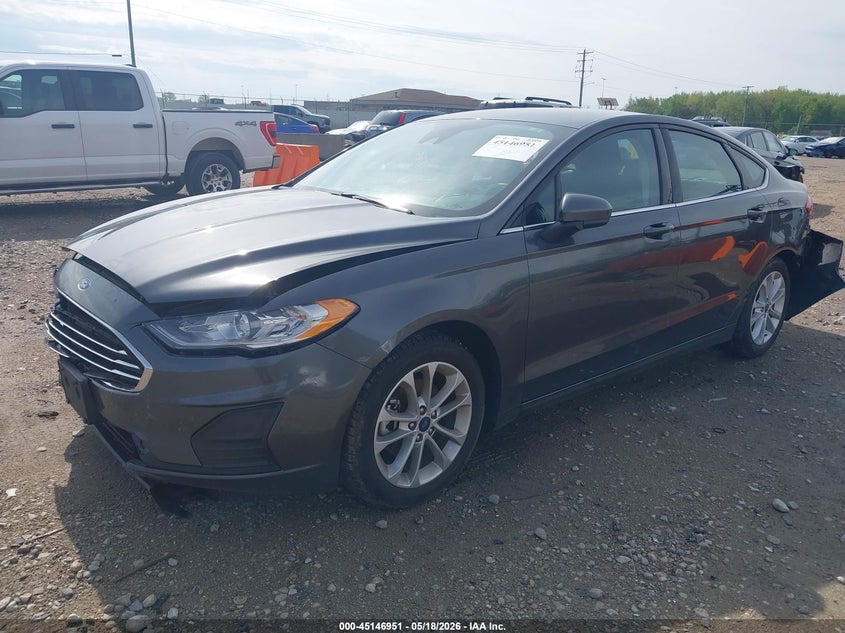 2020 Ford Fusion Se 3FA6P0HD5LR262054 photo 1