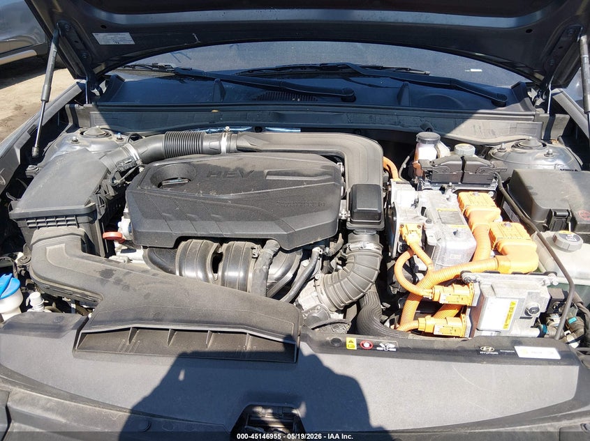 VIN KMHL24JJ2LA009752 2020 HYUNDAI SONATA HYBRID BLUE