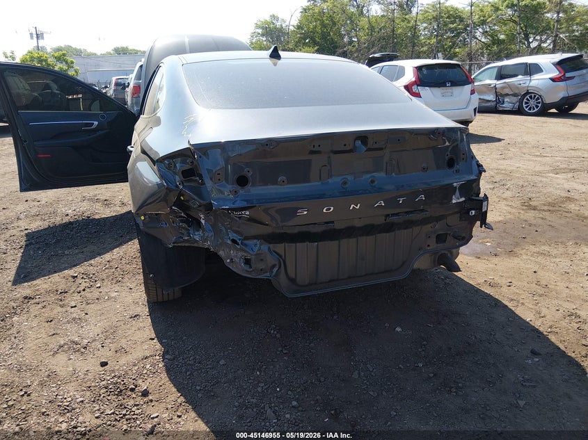 VIN KMHL24JJ2LA009752 2020 HYUNDAI SONATA HYBRID BLUE