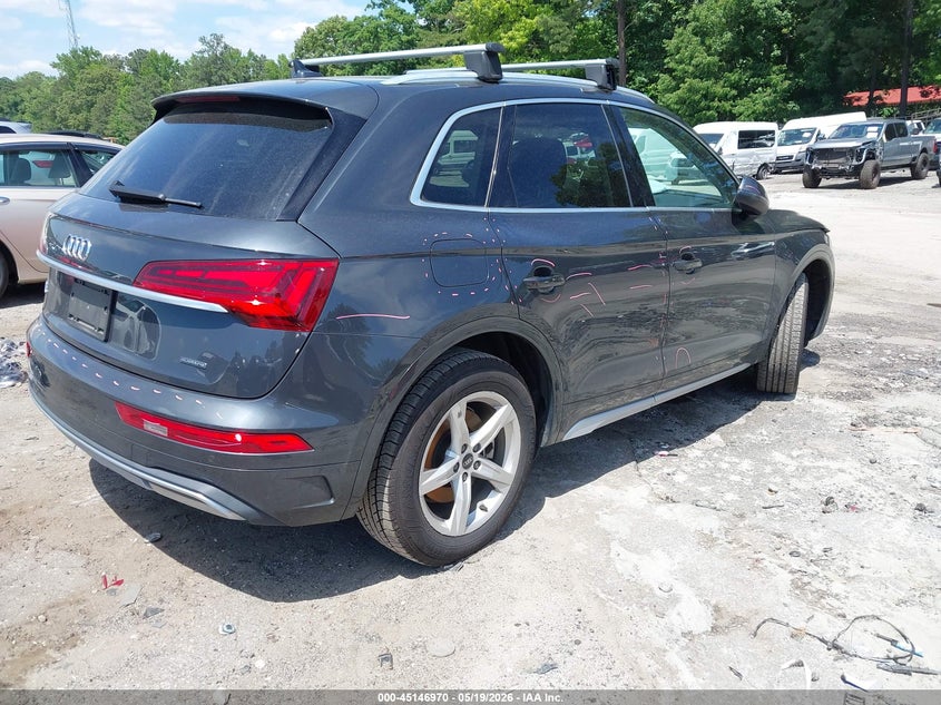 Vin: wa1aaafy1m2082491, lot: 45644609, audi q5 premium 45 tfsi quattro s tronic 20214