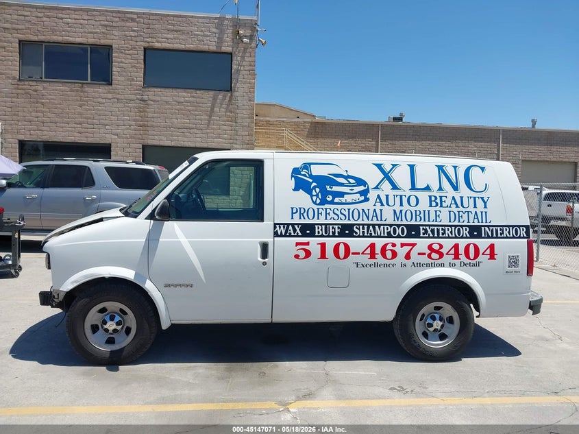2001 GMC Safari Sl VIN: 1GTDM19W01B520420 Lot: 45147071