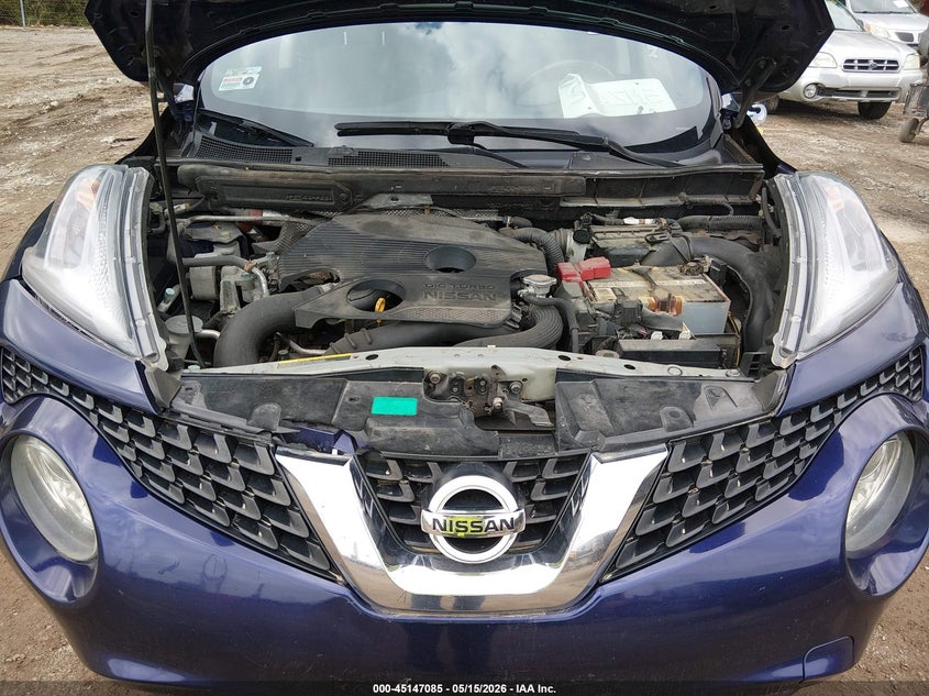 2016 Nissan Juke Sv VIN: JN8AF5MVXGT655401 Lot: 45147085